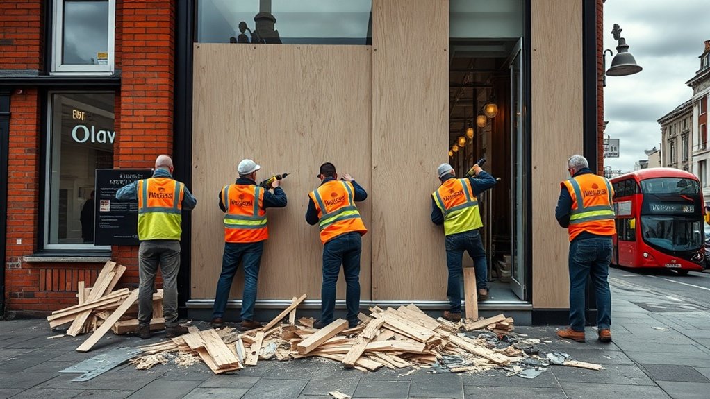 Boarding Up Security Clapham Junction