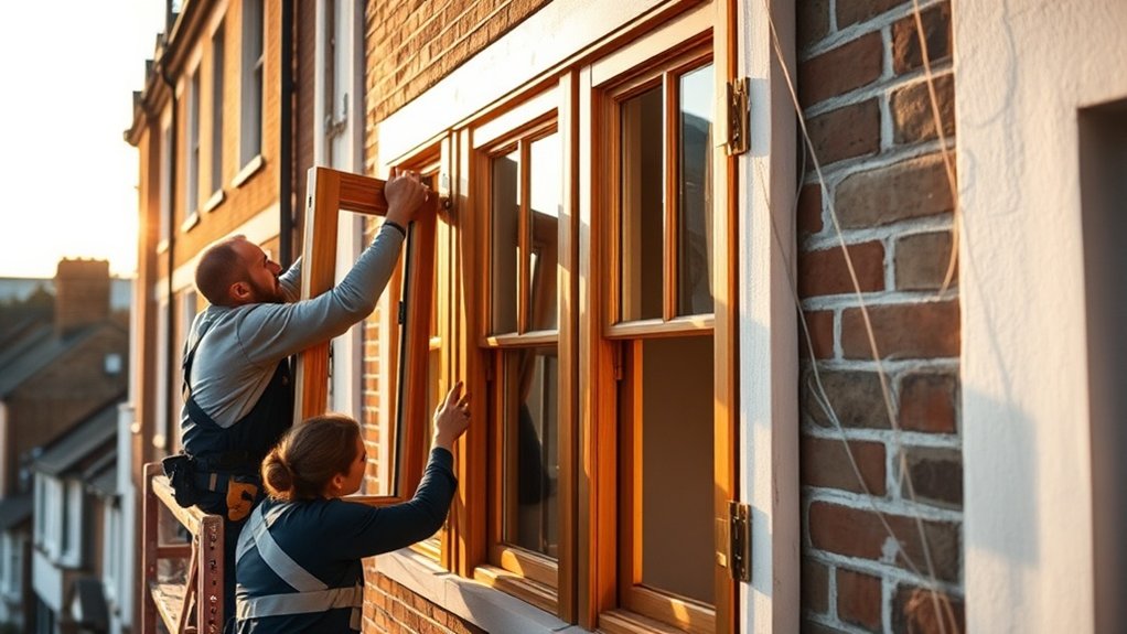 Wooden Window Installation Clapham Junction